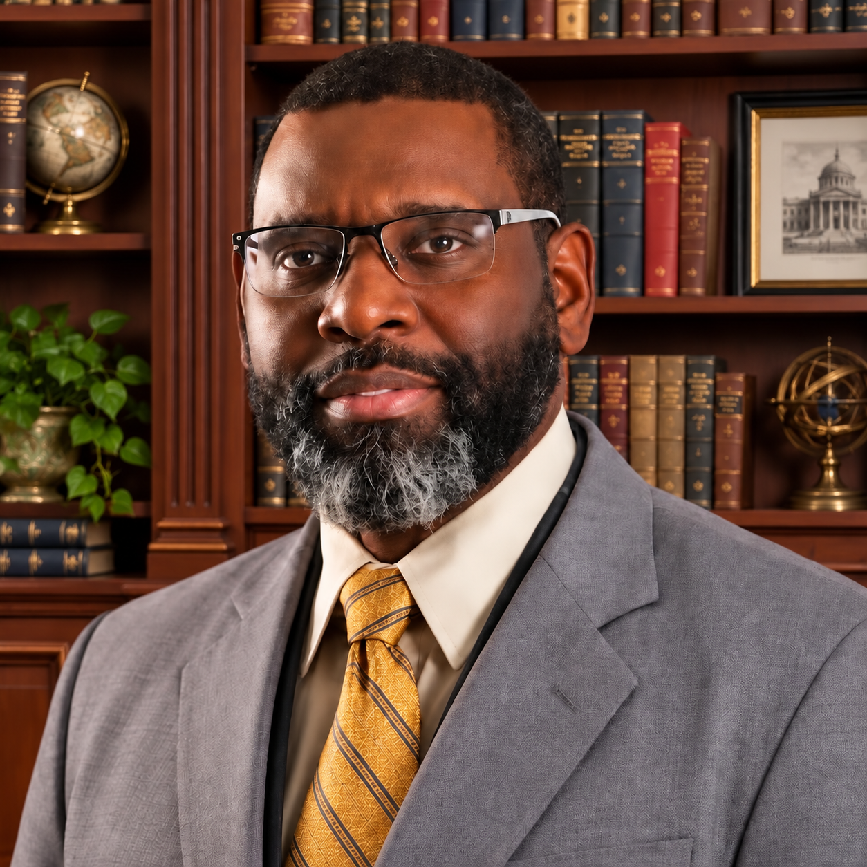 Portrait of Dr. Carlot Ducasse Celestin